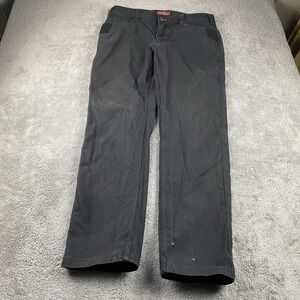 Milwaukee Work Pants Straight Fit Mens 34x32 Black Mid Rise